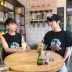 Allgender Chang Xiaohui In Không Thường Xuyên Không Tay Vest Hợp Thời Trang Ngắn Tay Áo T-Shirt Couple Tops Triều Áo khoác đôi