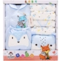 Bộ quần áo sơ sinh cotton cho bé sơ sinh 0-6 tháng 3 mùa đông và mùa đông dày lên gói quà tặng cho bé set quà công chúa cho bé gái