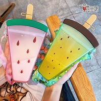 Переносной летний детский стакан для выхода на улицу для детского сада, пластиковый чайник со стаканом, защита при падении, популярно в интернете