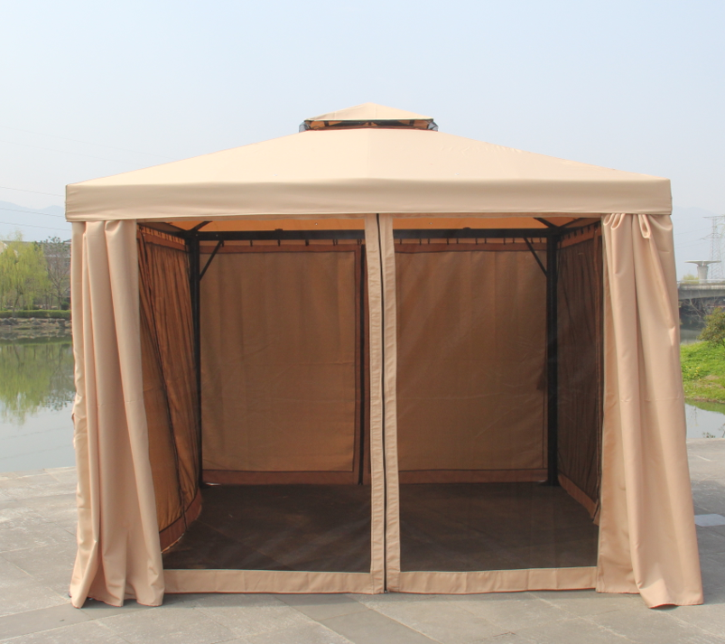 2.5X2.5 KhakiRome Tent outdoors pavilion commercial Tent garden villa courtyard Awning outdoor automobile Canopy Wedding