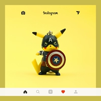 Капитан Америка [размер куклы составляет около 6*4]