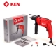 Ken Ruiqi Impact Drill 6913erd Đèn pin đa chức năng Set 6913S Súng trường khoan súng lục Súng trường điện máy bắt vít