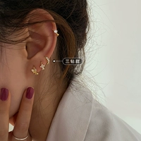 Золотая серебряная игла для влюбленных, серебро 925 пробы