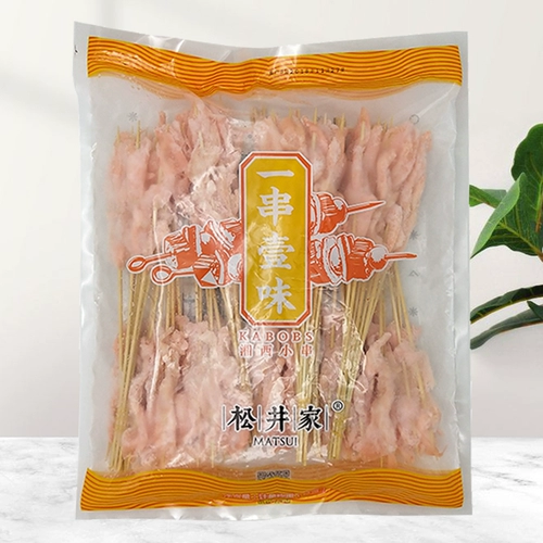 Семейство Мацуи Сянсианг Чуан Утка Утка 2 спины свежих жареных закуски для барбекю.