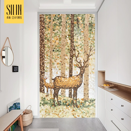 Современная мраморная мозаика, головоломка