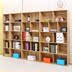 Đơn giản hiện đại tủ sách tầng tủ sách trẻ em tủ lưu trữ văn phòng tủ lưu trữ tủ đa chức năng tủ trưng bày với cửa Buồng