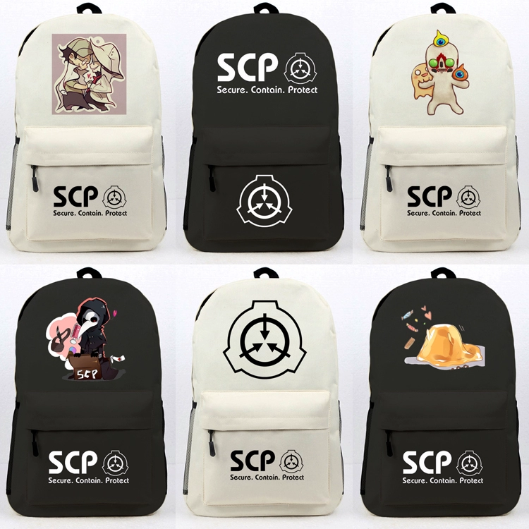 SCP Foundation túi đi học, ba lô anime, hiện tượng siêu nhiên, túi du lịch nam và nữ, ba lô, túi máy tính - Carton / Hoạt hình liên quan