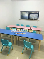 Специальное предложение детского сада с твердым деревянным столом и стульями, столы и стулья детского сада, столы обучения и председатель Fireprroof Board Board, стол и председатель детского сада.
