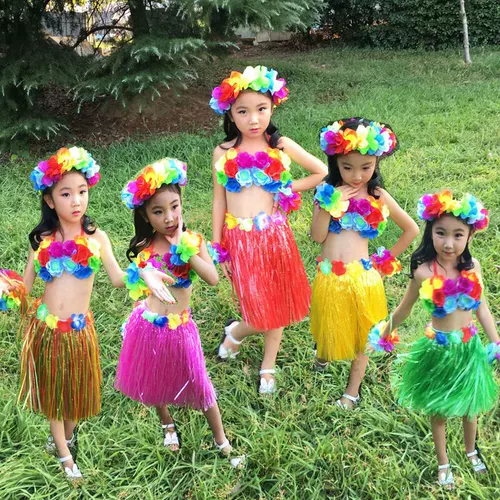 Гавайская детская детская танцевальная детская камера