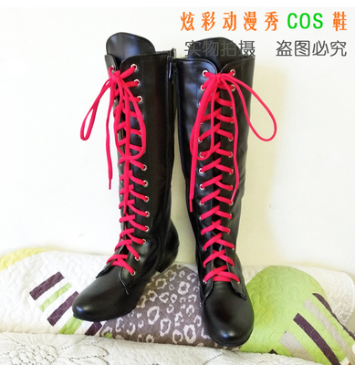 taobao agent High boots with zipper, cosplay