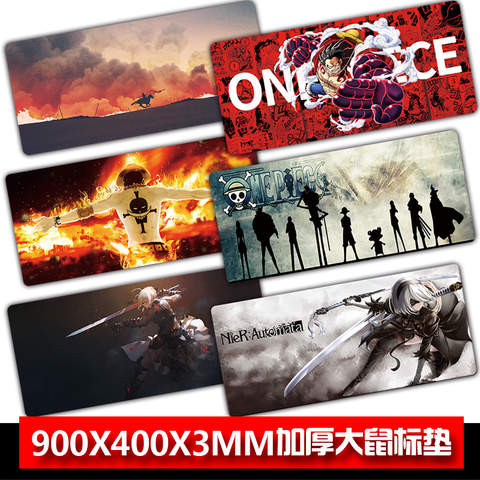 One Piece Anime Gaming Large Mousepad, Desk Mat (5mm, 900x400mm) Phone Case