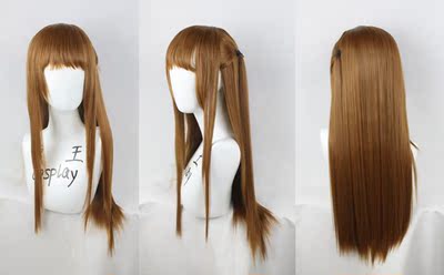 taobao agent Emperor cosplay wig Girl frontline cos k2 1048 brown long hair custom fake hair cover