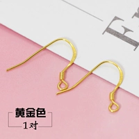 Золото/1 пара (ушной крючок) (бесплатная доставка ранней усыновления)