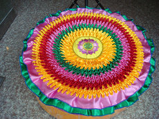 Татами 蒲团七彩拜垫盖打座垫椅垫手工莲花坐垫讲经居家打坐垫禅修坐垫