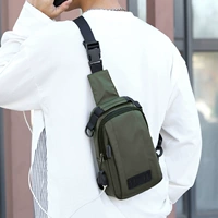 Универсальная сумка через плечо, сумка для телефона, водонепроницаемая трендовая нагрудная сумка, сумка на одно плечо для отдыха, рюкзак, в корейском стиле
