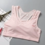 Học sinh trung học cơ sở đồ lót thể thao nữ chống sốc chạy học sinh trung học béo MM học sinh vest kiểu cô gái áo ngực XL - Áo ngực không dây thời trang nữ