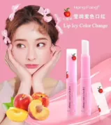 HENGFANG Heng Phường Peach Blossom Son môi màu hồng Lip Balm dưỡng ẩm 9076 - Son môi