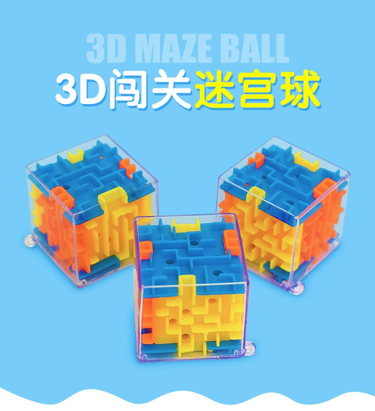 3D mê cung hình khối ba chiều của Rubik - Đồ chơi IQ