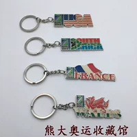 2003 Rugby World Cup tham gia National Memorial Keychain Úc New Zealand USA Argentina bóng rugby