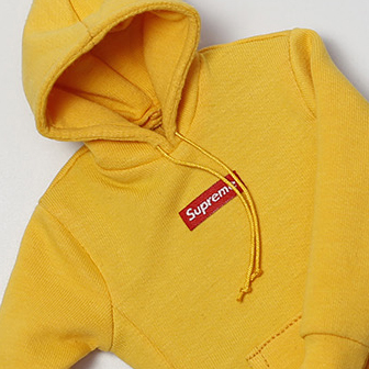Goose Yellow1 / 6 Female soldier Sweater 12 inches trend image box classic Embroidery logo hoodie  Small head blythe6 branch