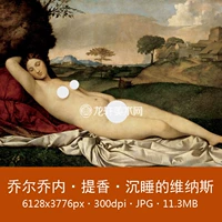 Джорчо Найти Спящая Венера Итальянская знаменитая живопись греческая мифическая картина масла Электронная картина.