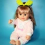 Gu Manli Nai Bo Nei 48 cm hoặc hơn như vậy đầy đủ mô phỏng búp bê Xiêm quần áo phụ kiện đồ chơi cho bé gái 1 tuổi
