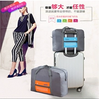 Chất lượng cao du lịch lớn gấp lưu trữ hành lý túi đa chức năng quần áo hoàn thiện gói máy bay vali dolphin