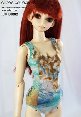 taobao agent Green Orange BJD/SD/MSD doll joint/resin doll underwear suit white/black existing goods G148