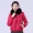 Áo khoác nữ thiên niên kỷ xuống ngắn lông cáo Hàn Quốc POLO cổ áo lỏng lẻo thủy triều đại học chống gió giải phóng mặt bằng - Xuống áo khoác