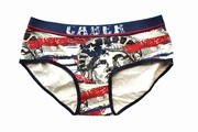 Caber Cabaret vài đồ lót cotton gợi cảm nam boxer nữ tam giác bông thoáng khí 3865