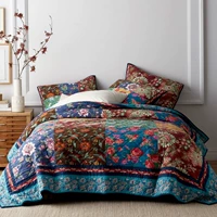 * Bông điều hòa lớn kiểu Trung Quốc cotton bông quilting điều hòa không khí giường là - Trải giường drap giường everon