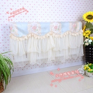 Châu âu mới sưởi ấm bìa vải ren tản nhiệt bụi che sưởi ấm bìa vải bìa Địa Trung Hải màu xanh