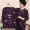 Phụ nữ mùa hè trung niên và phụ nữ lớn tuổi của mùa xuân 60-70-80 tuổi bà lụa bông dài tay Tang với túi phần mỏng váy tuổi trung niên