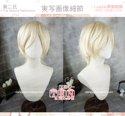 taobao agent 第二氏 Tianxiangyuan Yingzhi Idol Fantasy Fan Fine Minister Special Platinum COS Wig 950