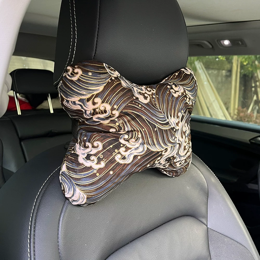 Japanese modified retro neck pillow, for luck
