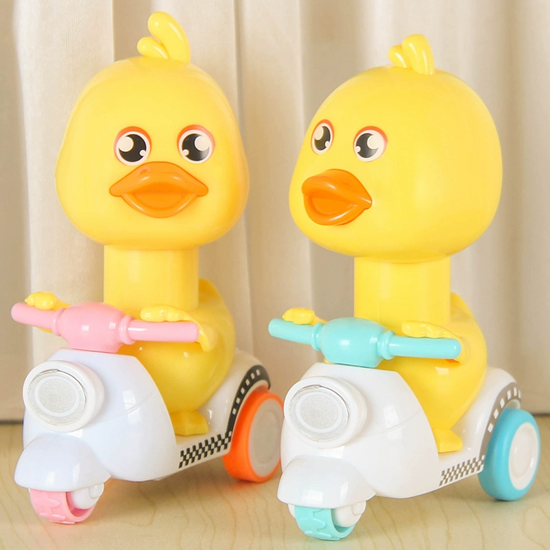 Douyin Net Red Press Back Duckling Đồ chơi dễ thương Câu đố Trẻ sơ sinh Trẻ em trai 2-6 năm Quà tặng - Đồ chơi điều khiển từ xa