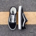 Vans OLD SKOOL màu đen và trắng vải tinh khiết cổ điển cắt thấp giày thông thường giày nam và nữ VN000ZDF1WX - Plimsolls giày thể thao lining Plimsolls