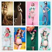 Phụ nữ mang thai ảnh quần áo studio phụ nữ mang thai dịch vụ ảnh chủ đề mới sexy dễ thương xác ướp phụ nữ mang thai ảnh ảnh quần áo