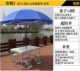 Пакет 2 (таблица и стул+2,4 синий зонтик+сидящий зонтик)