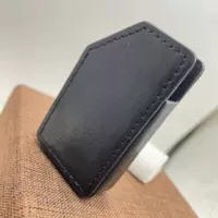 Зажигалка, большой защитный чехол, из натуральной кожи