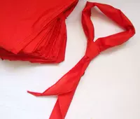 Стандартный молодой пионер красный шарф 115*33 см хлопок содержит хлопок, подходит для старшей начальной школы и горячих продаж для взрослых
