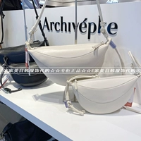E -Family Corean Counter -Archivepke Приобретении 23 года нового продукта Pure Leather Crescent Plouds Mesengers Bag