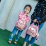 Trẻ em Hàn Quốc ba lô chàng trai và cô gái mẫu giáo túi 2-8 tuổi vải ánh sáng túi nhỏ không thấm nước cha mẹ và con ba lô cặp đi học nam