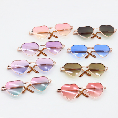 taobao agent Glasses heart shaped, doll, gradient
