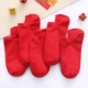 Sock đỏ cho nam và nữ cặp vợ chồng trong năm sinh là một con chuột vào mùa thu và mùa đông trong chiếc vớ cotton ống đám cưới vớ lớn màu đỏ bước vào nhân vật phản diện - Vớ bông