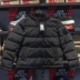 Anta jacket cardigan gió 2018 mùa đông mới đoạn ngắn dày ấm áp thể thao trùm đầu xuống áo khoác nữ — Thể thao xuống áo khoác