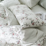 Bộ đồ giường mùa xuân chăn sinh viên ký túc xá đơn ba mảnh đôi bông bốn mảnh đặc biệt - Bộ đồ giường bốn mảnh