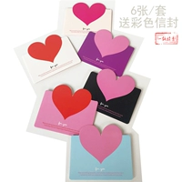 Love Mini Card 6 комплектов 2 комплекта, равных 12