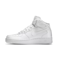 AF1 Mid Classic Pure White Model