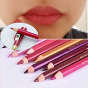 Đặc biệt môi lót bút bền không thấm nước mờ son môi bút nhuộm môi bút chì có thể được sử dụng như lông mày bút chì bút kẻ mắt với bút chì mài